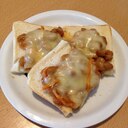 納豆キムチトースト